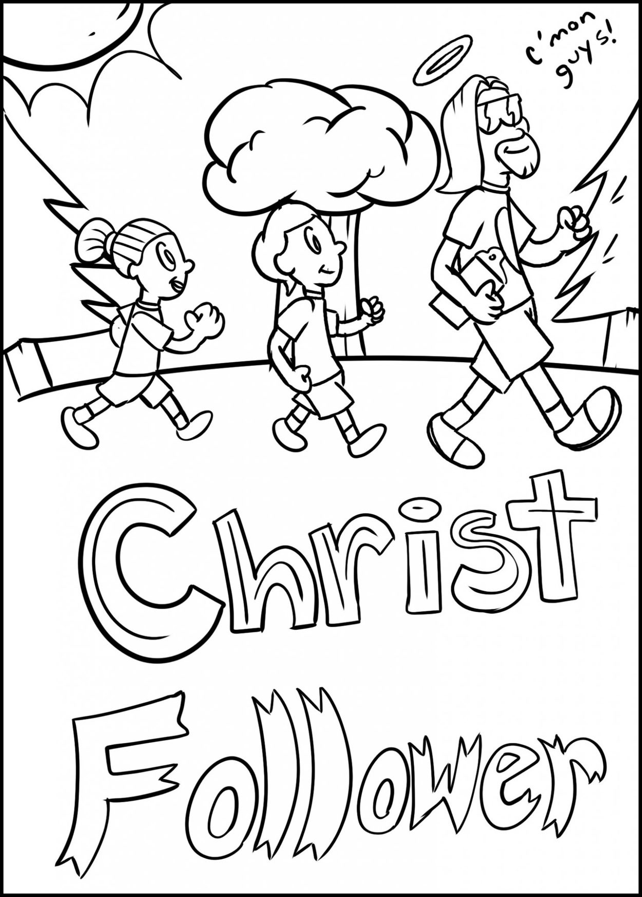 FREE Camp Coloring Book for Kids! - Christian Camp Pro