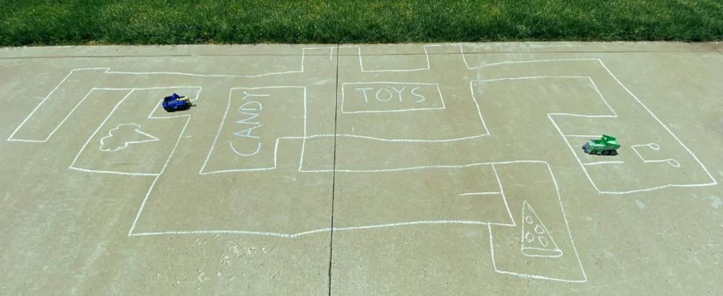 Five, Fun Outdoor, Sidewalk Chalk Activities - Crossroads Family