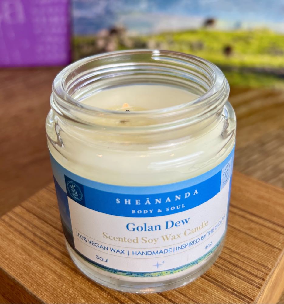 Golan Dew Scented Wax Candle